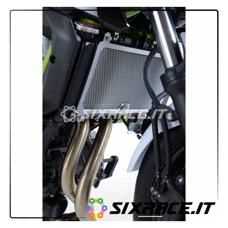grille de protection de radiateur - Kawasaki Z650 vert RG