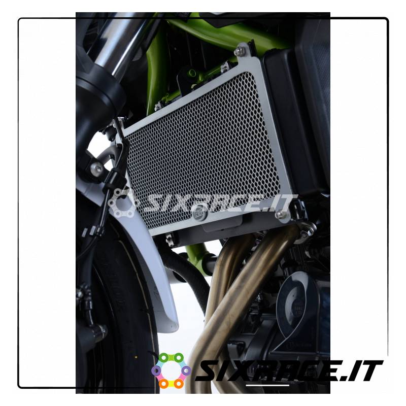 griglia protezione radiatore - Kawasaki Z650 colore titanio RG