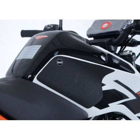 Kit 2pz.adesivi anti-scivolo serbatoio KTM Duke 125/200 17- nero