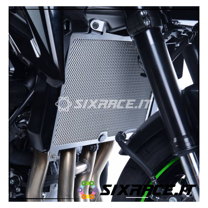 griglia protezione radiatore - Kawasaki Z900 17 colore verde