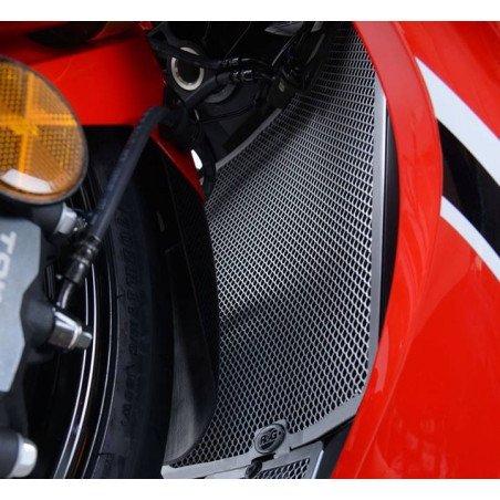 griglia protezione radiatore - Honda CBR1000RR/SP/SP2 17- colore titanio