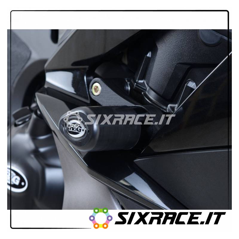 Tampons / protecteurs de cadre de type Aero - Kawasaki Z1000SX de 17