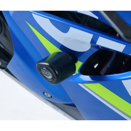 Tamponi / protezioni telaio tipo Aero - Suzuki GSXR1000 17- - bianco