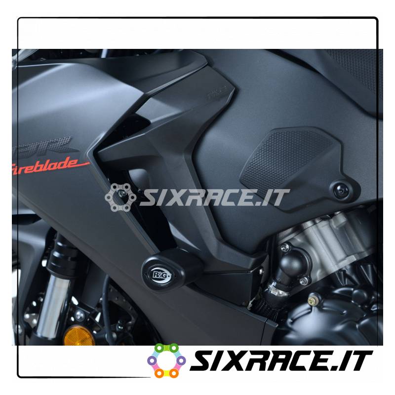 Tampons / protections de châssis de type Aero (sans coupure) - Honda CBR1000RR 17- / SP 17-