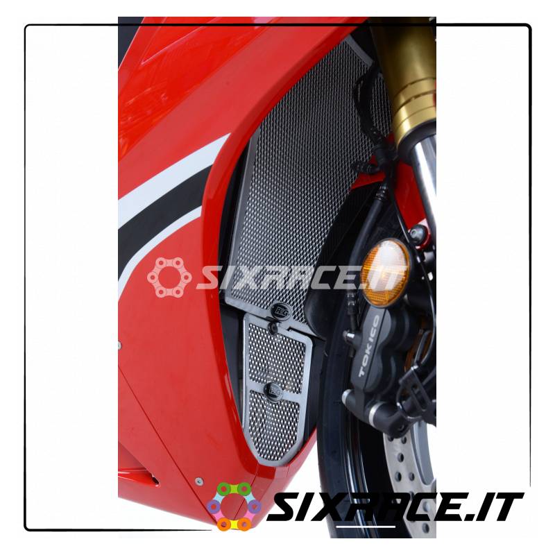 griglia protezione collettori scarico Honda CBR1000RR / SP / SP2 17- - colore ti