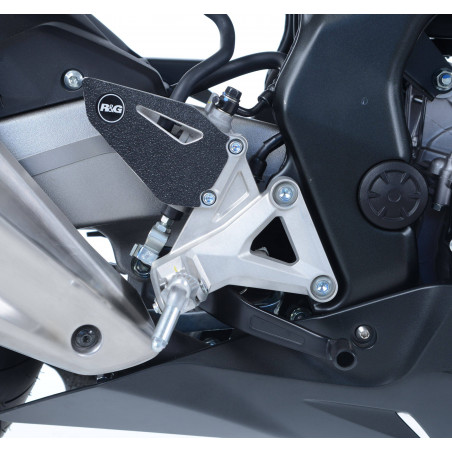 Kit 2pz.adesivi anti-scivolo paratacco HONDA CBR250RR 17- nero
