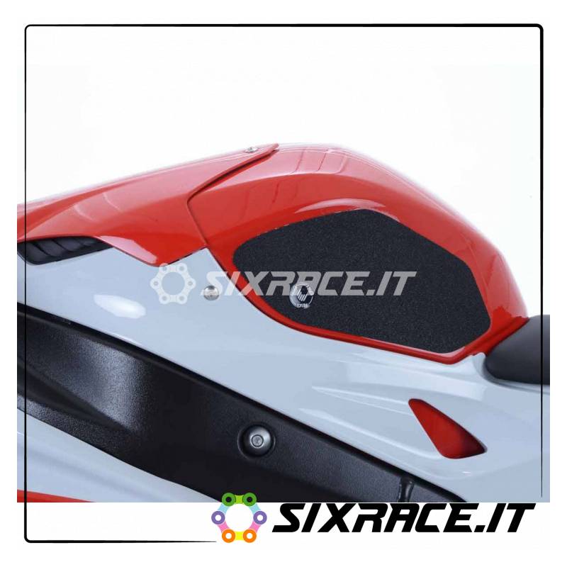 kit de 2 autocollants antidérapants protège-talon KTM 125 Duke 17- - noir RG