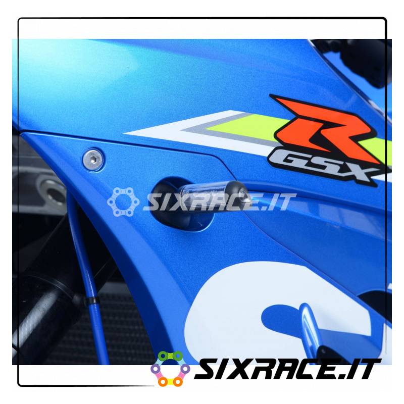Adattatori per minifrecce anteriori per Suzuki GSX-R1000/R 17- uso con minifrec