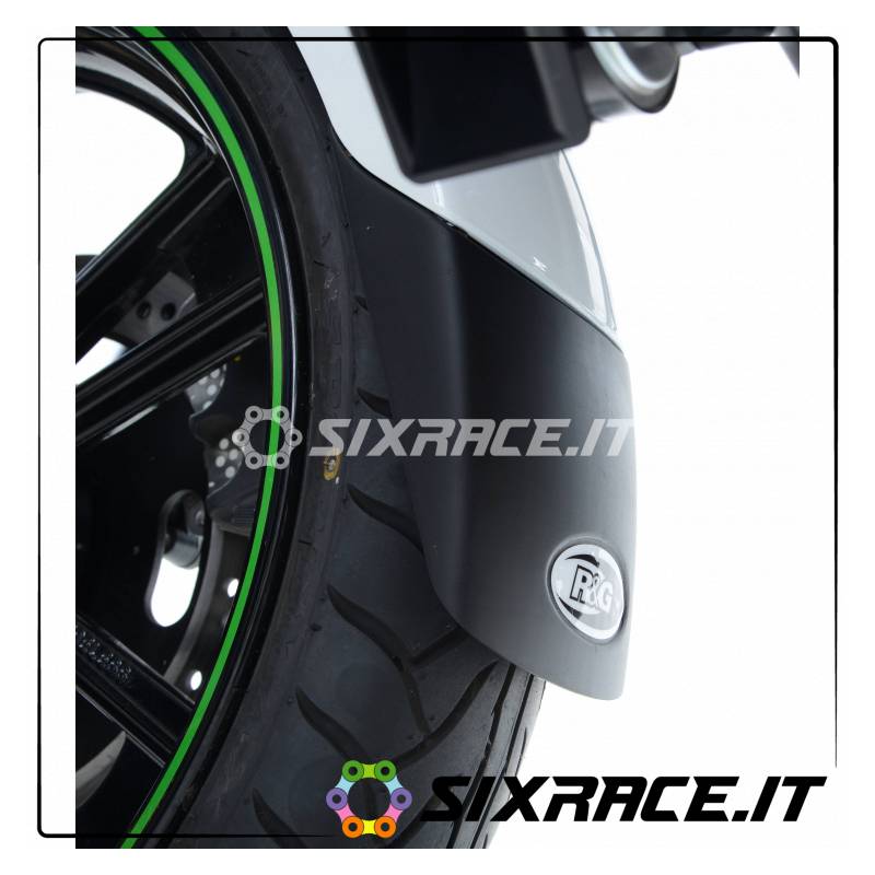 Estensione parafango anteriore colore nero Kawasaki VN 900 Vulcan Custom 07-