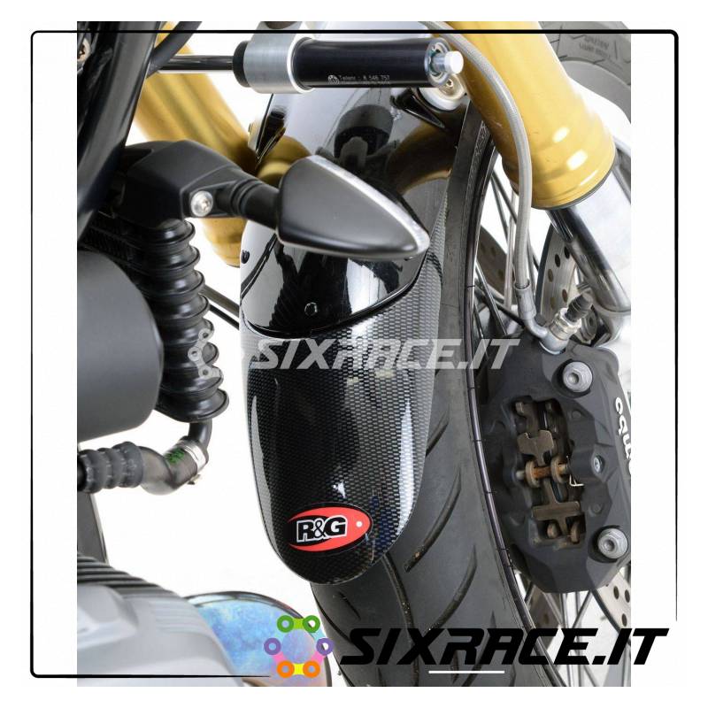 Extension d'aile avant aspect carbone Kawasaki VN 900 Vulcan Custom