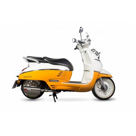 Silenziatore SCORPION UK per SCOOTERS PEUGEOT DJANGO 125 2015- TIPO SERKET PARAL