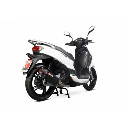 Silenziatore SCORPION UK per SCOOTERS PEUGEOT TWEET 125 2010- OMOLOGATO TIPO SER
