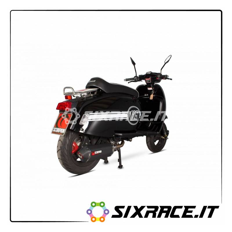 SCORPION UK silencieux pour SCOOTERS SCOMADI TL 125 2015 TYPE SERKET PARALLEL