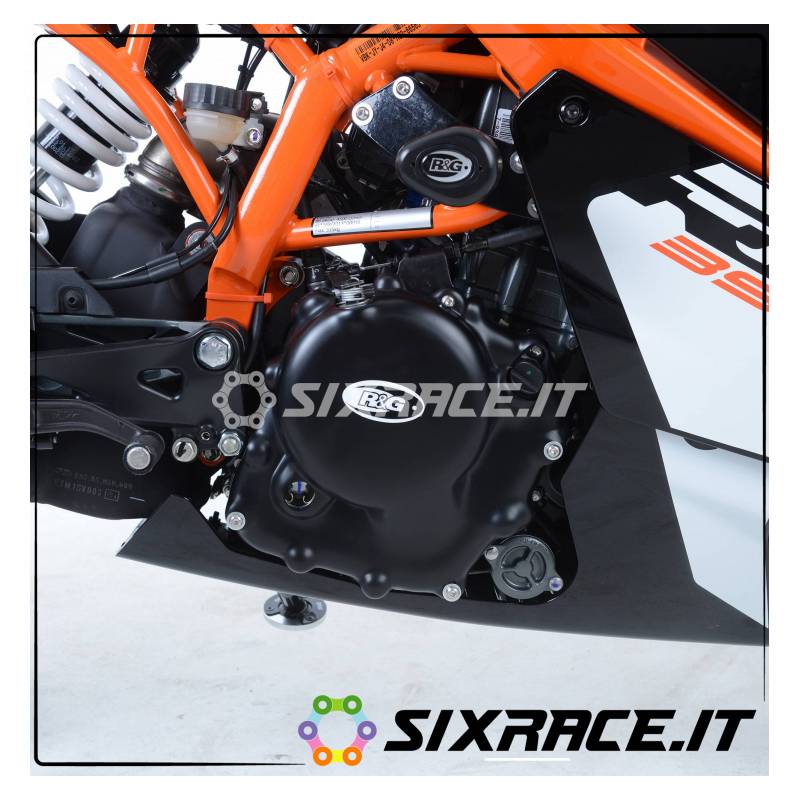 kit 2 pezzi (ECC0117BK-ECC0240BK) - protezione motore KTM RC 390 17- RG
