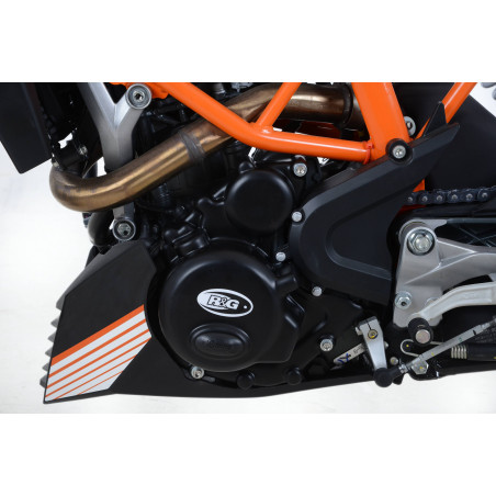 kit 2 pièces (ECC0117BK-ECC0240BK) - protection moteur KTM RC 390 version racing