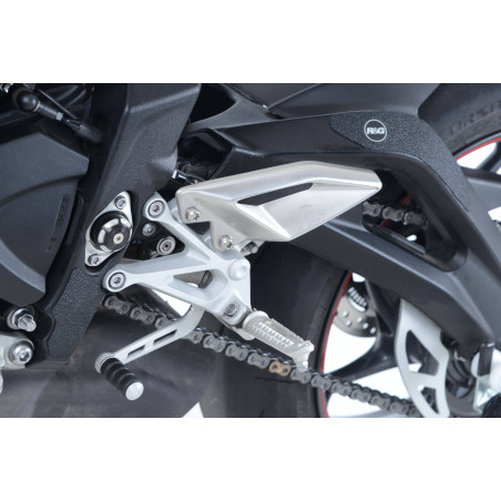 Kit 4pz.adesivi anti-scivolo paratacco Triumph Street Triple 765 RS 17- - nero