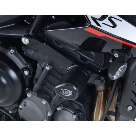 Tamponi / protezioni telaio tipo Aero - Triumph Street Triple 765 RS 17- RG