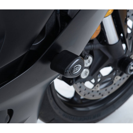 Tamponi / protezioni telaio tipo Aero - Yamaha YZF-R6 17- -nero RG
