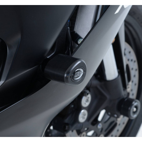 Tamponi / protezioni telaio tipo Aero (no cut) - Yamaha YZF-R6 17- -nero RG