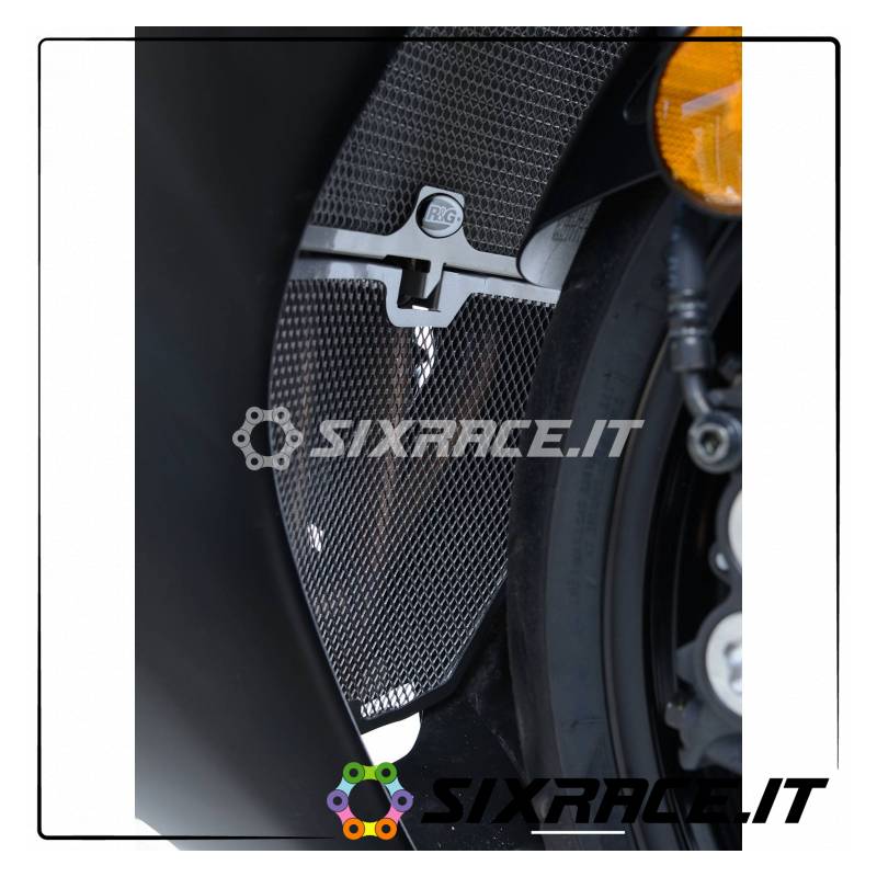 griglia protezione collettori scarico Yamaha YZF-R6 17- - colore nero RG