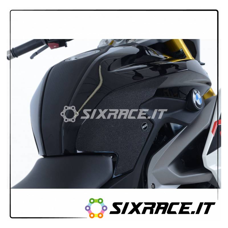 Kit 2pz.adesivi anti-scivolo serbatoio BMW G310R - chiaro RG