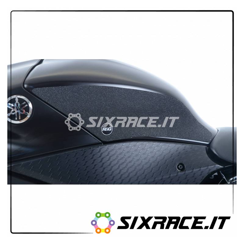 Kit 2pcs autocollants antidérapants YAMAHA YZF-R6 17- - transparent RG