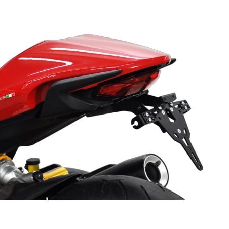 Z10000290 Zieger Pro - Portatarga DUCATI Monster 821 820 2014 2016 IBEX