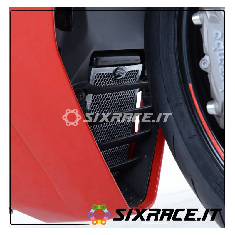 grille de protection du refroidisseur d'huile Ducati Supersport S 17- (rouge) RG