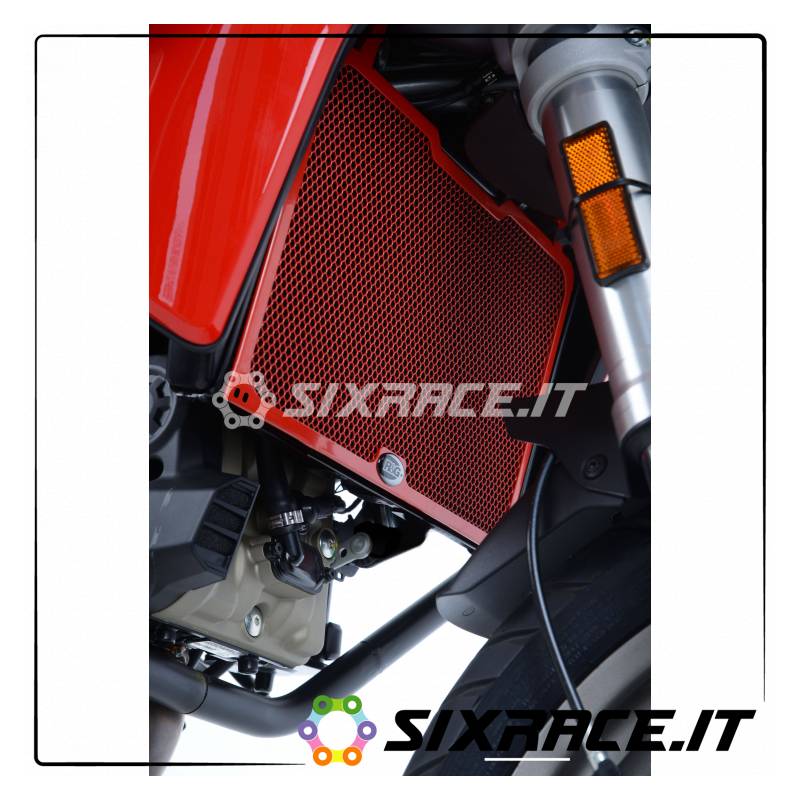 grille de protection de radiateur - Triumph Street Triple 765 RS 17- (couleur rouge) R