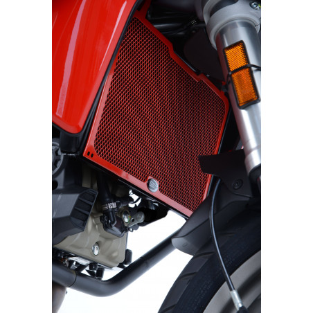griglia protezione radiatore - Triumph Street Triple 765 RS 17- (colore rosso) R
