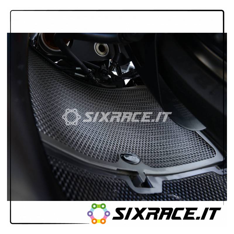 griglia protezione radiatore - Yamaha YZF-R6 17- (colore nero) RG