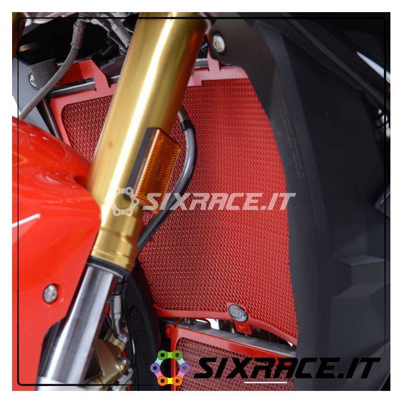 set griglia protezione radiatore e radiatore olio - Ducati Supersport S 17- (co