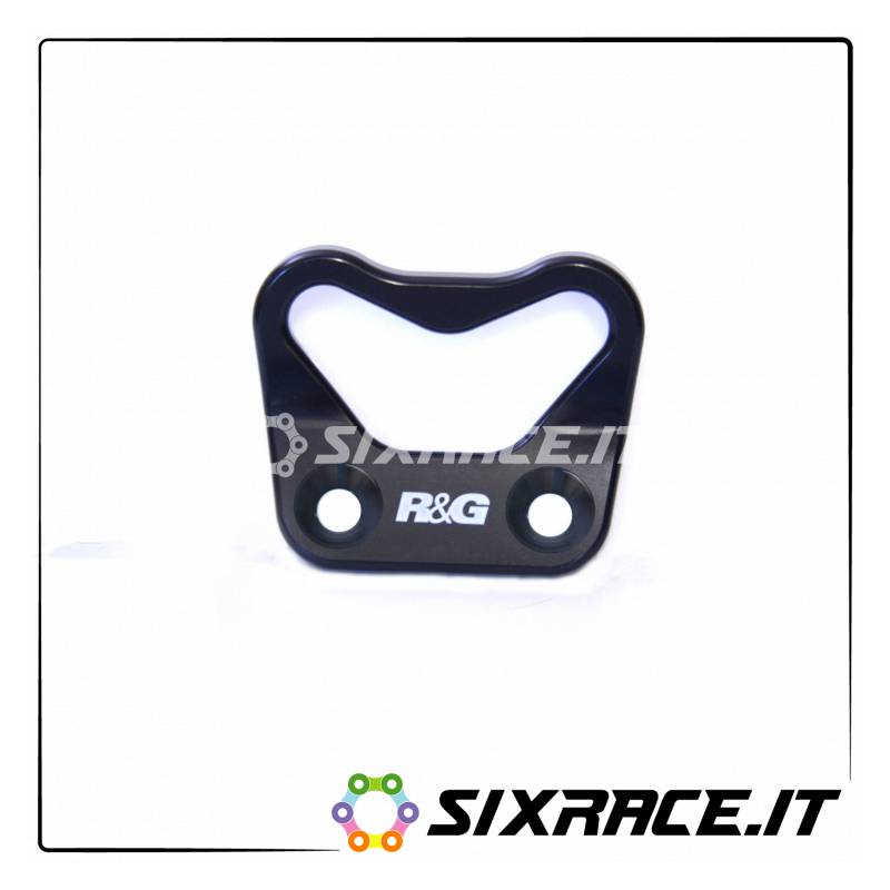 plaque de fixation pour sangles - single Ducati 899/959/1199/1299 Panigale - noir