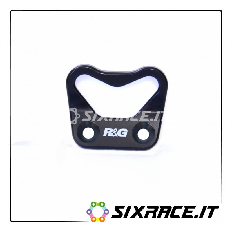 piastra per aggancio cinghie - singola Ducati 899/959/1199/1299 Panigale - nero