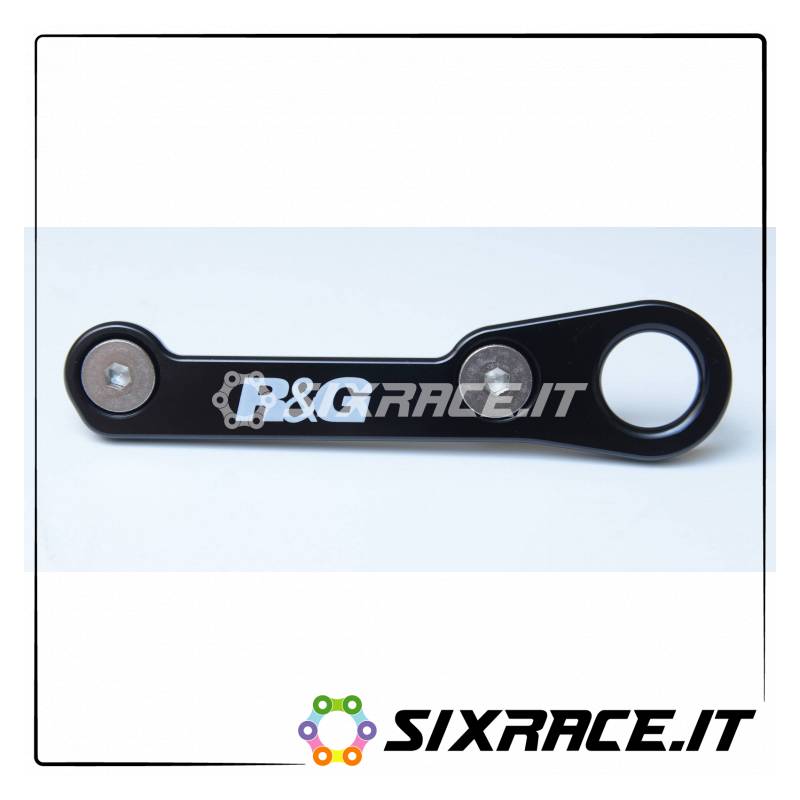 plaque de fixation pour sangles de fixation - paire Honda CBR500R 16- - noir RG