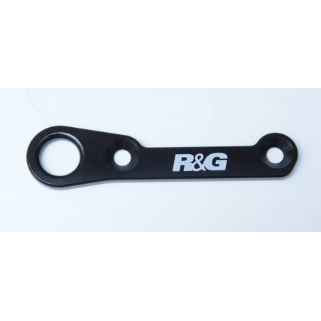 piastra per aggancio cinghie - coppia Yamaha YZF-R25 / R3 - nero RG