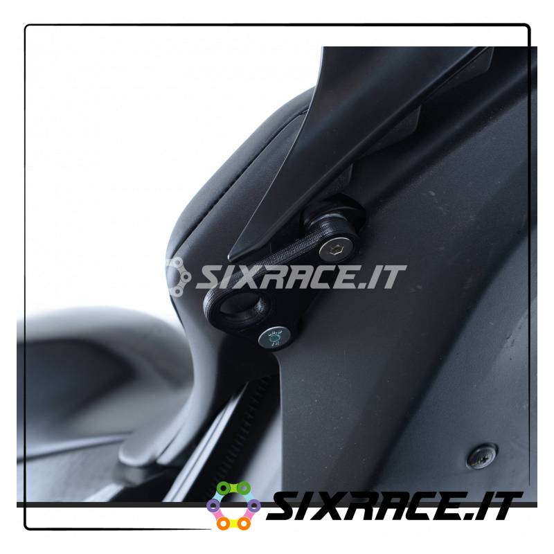 piastra per aggancio cinghie - coppia Yamaha YZF-R6 17- / MT-10 / MT-10 SP - o