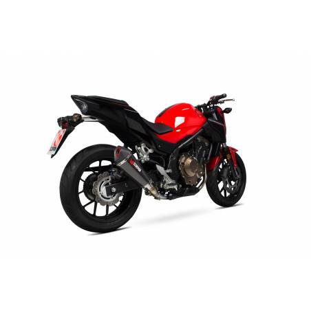 Silenziatore SCORPION HONDA CB 500 F 2016- TIPO SERKET SLIP-ON Omologato