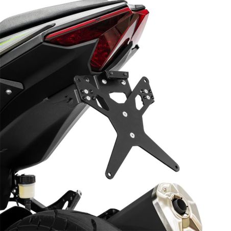 Z10010765 Zieger X-Line - Portatarga KAWASAKI Z 500 / SE 500 2024 2025 IBEX