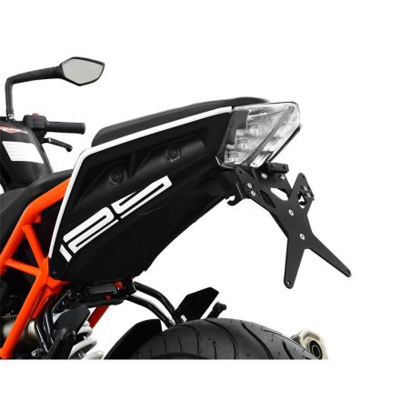 Z10006557 Zieger X-Line - Portatarga KTM Duke 125 (to 2023) 125 2017 2023 IBEX