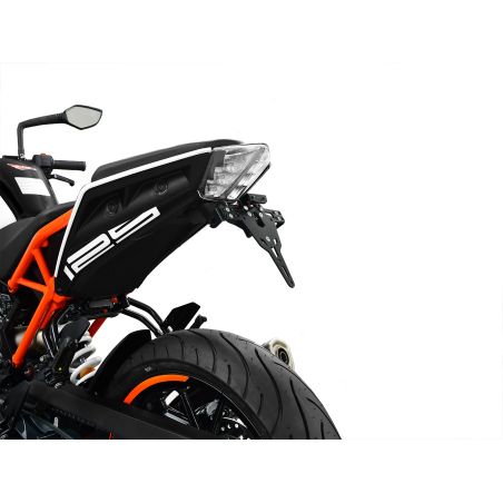 Z10003108 Zieger Pro - Portatarga KTM Duke 390 (to 2023) 390 2017 2023 IBEX
