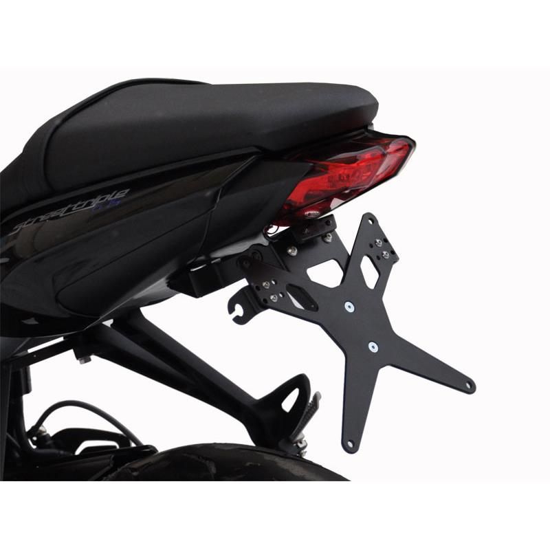 Z10006598 Zieger X-Line - Portatarga TRIUMPH Street Triple 765 S 765 2017 2023 IBEX