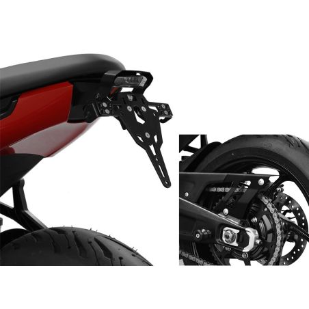 Z10010259 Zieger Pro - Portatarga TRIUMPH Trident 660 660 2021 2024 IBEX