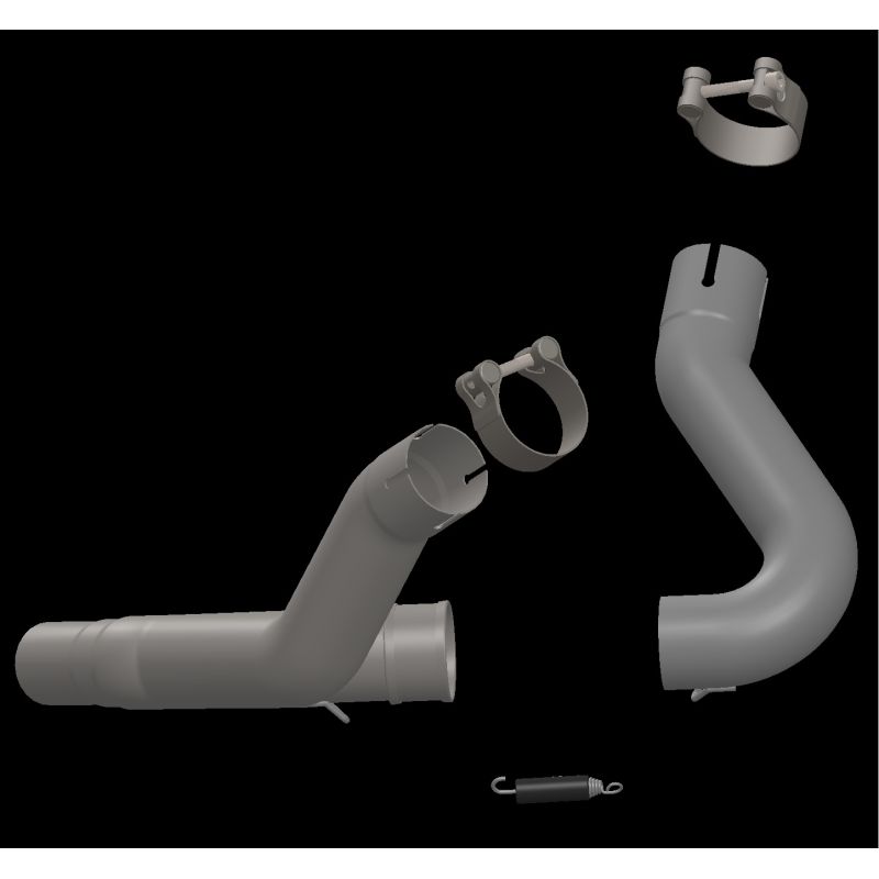 LE80037 Raccordo de-Catalizzatore DUCATI Desert X 950 2022 2024 LEOVINCE