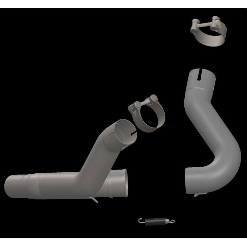 LE80037 Raccordo de-Catalizzatore DUCATI Desert X 950 2022 2024 LEOVINCE