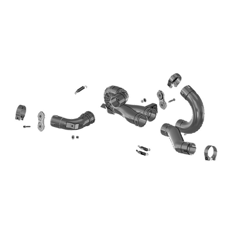 LE80036 Raccordo de-Catalizzatore DUCATI Multistrada V4 / S / RS 1100 2021 2025 LEOVINCE