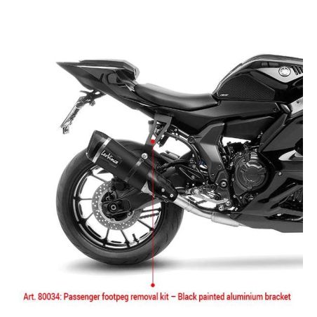 LE80034 Kit attacchi YAMAHA R7 (700 twin) 700 2021 2023 LEOVINCE
