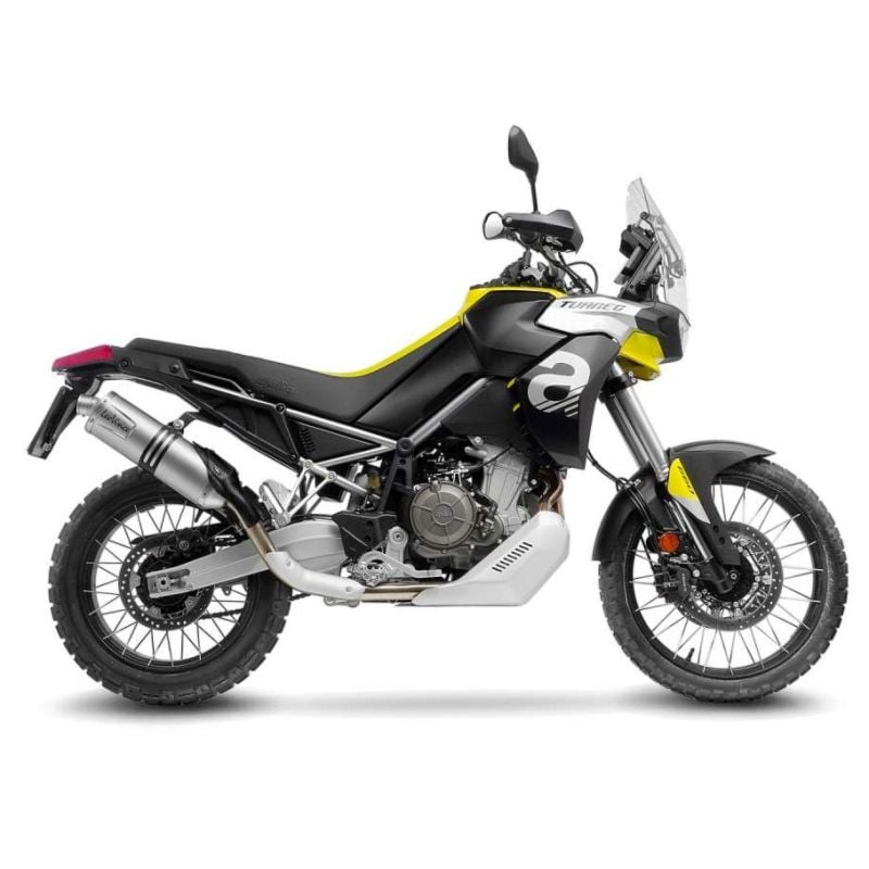 LE14402E Scarico - Silenziatore LV One Evo - Inox APRILIA Tuareg 660 660 2021 2022 LEOVINCE