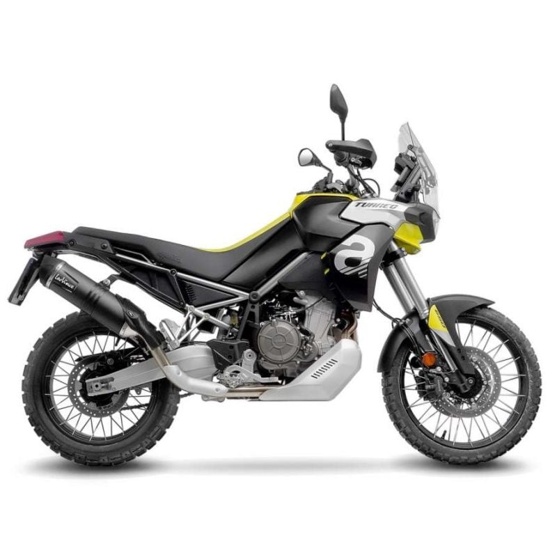 LE14402EB Scarico - Silenziatore LV One Evo Black - Inox APRILIA Tuareg 660 660 2021 2025 LEOVINCE