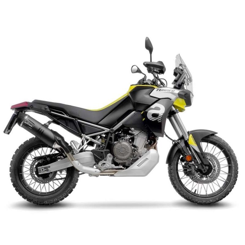 LE14402EB Scarico - Silenziatore LV One Evo Black - Inox APRILIA Tuareg 660 660 2021 2025 LEOVINCE